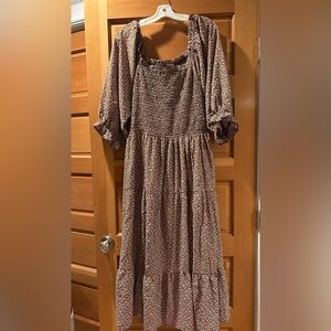 Baltic Born Elegant Long Sleeve Floral Dress